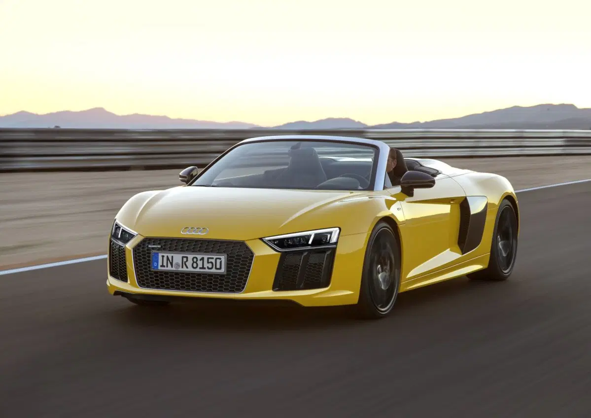 Nuova Audi R8 Spyder, la scoperta (3)