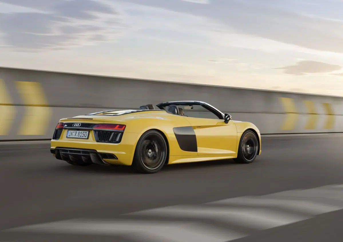 Nuova Audi R8 Spyder, la scoperta (6)