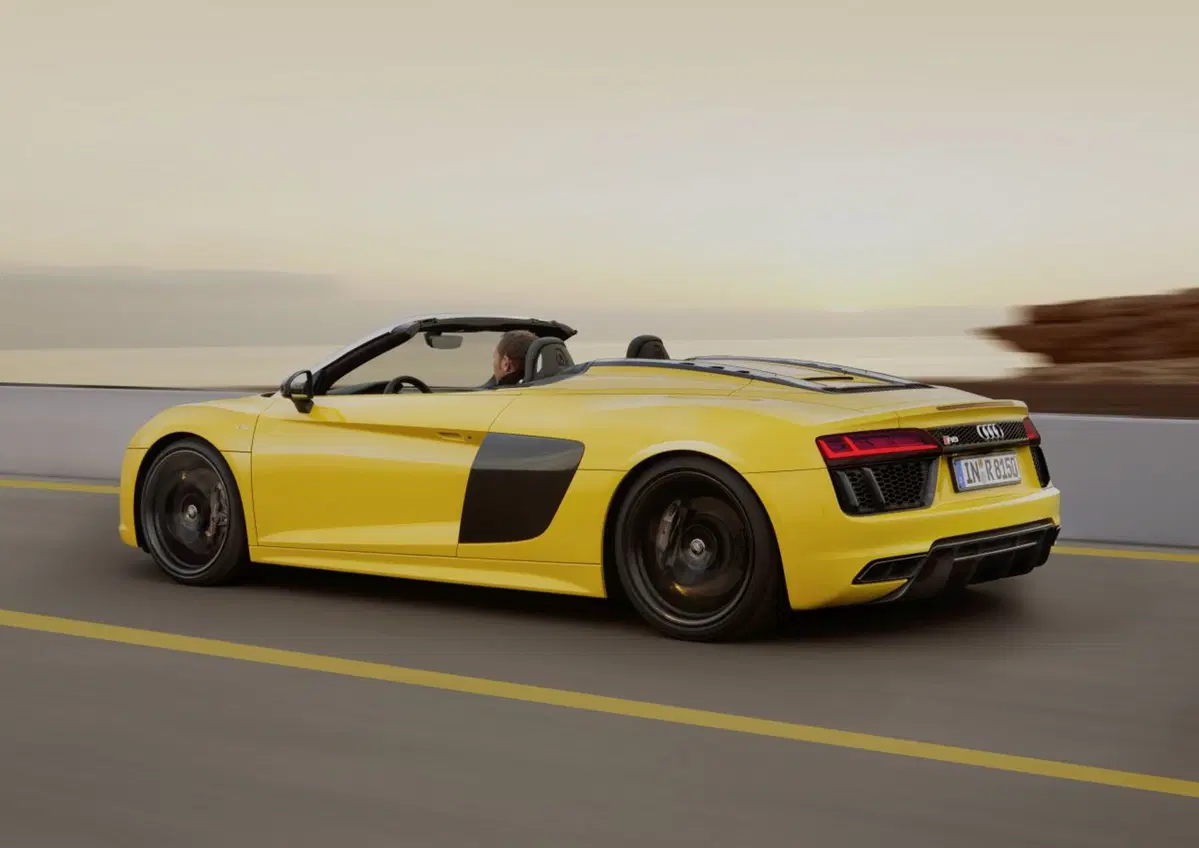 Nuova Audi R8 Spyder, la scoperta (9)