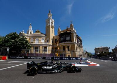 F1, GP Azerbaijan 2023. Russell sperava in una rimonta migliore: “Sono un po’ deluso”