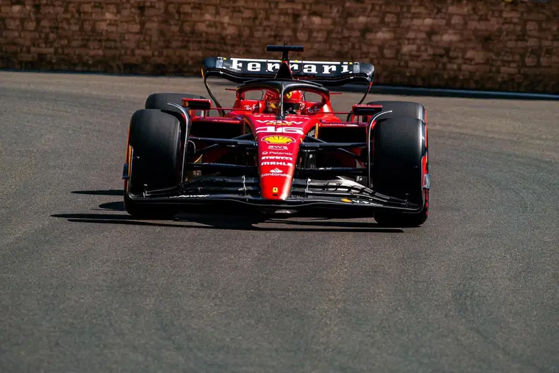 Charles Leclerc ha colto il terzo posto nel GP dell'Azerbaijan 2023 di F1