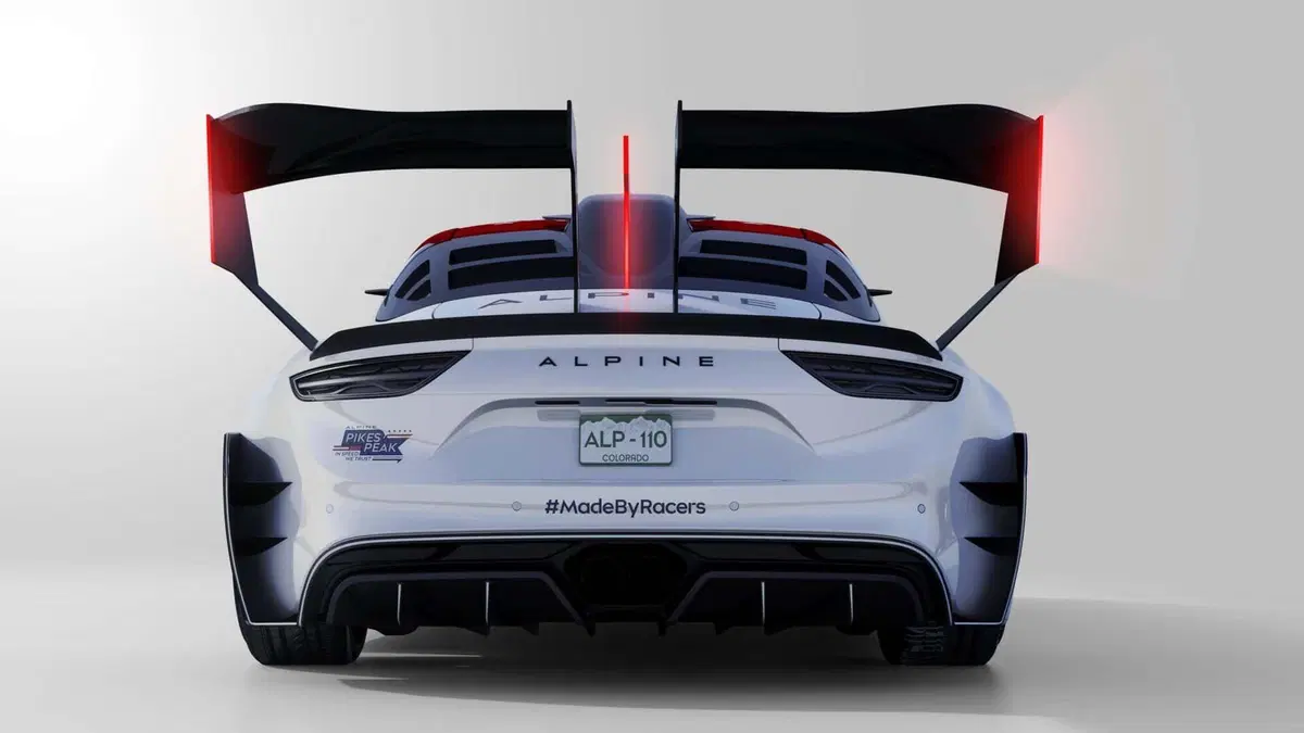 Alpine parteciperà alla Pikes Peak con una A110 speciale (4)