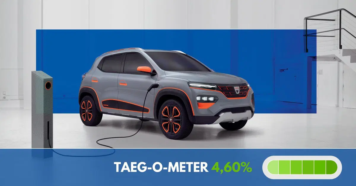 In primavera sboccia l'offerta Dacia Spring, 129 euro al mese