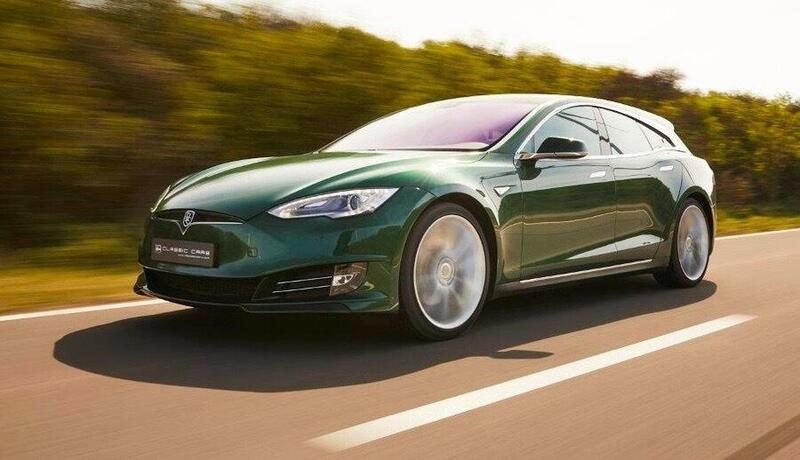 Tesla Model S station wagon