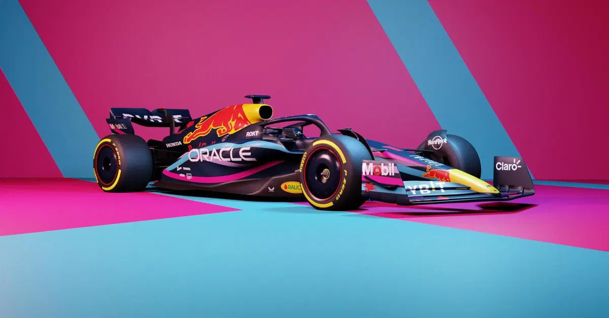 F1: Red Bull a Miami con una livrea speciale. Ecco alcuni precedenti
