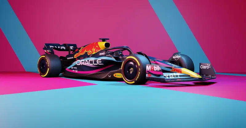 F1: Red Bull a Miami con una livrea speciale. Ecco alcuni precedenti