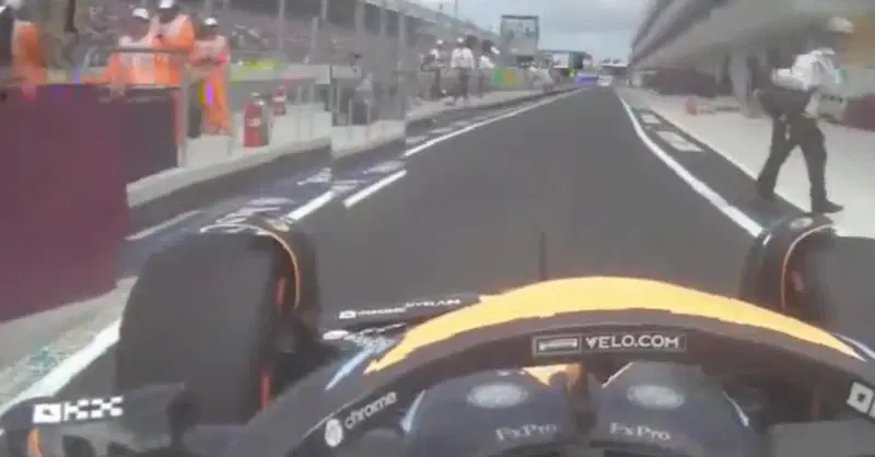 F1. &Egrave; successo di nuovo: a Miami una persona "a passeggio" in pitlane mentre sopraggiungeva Norris