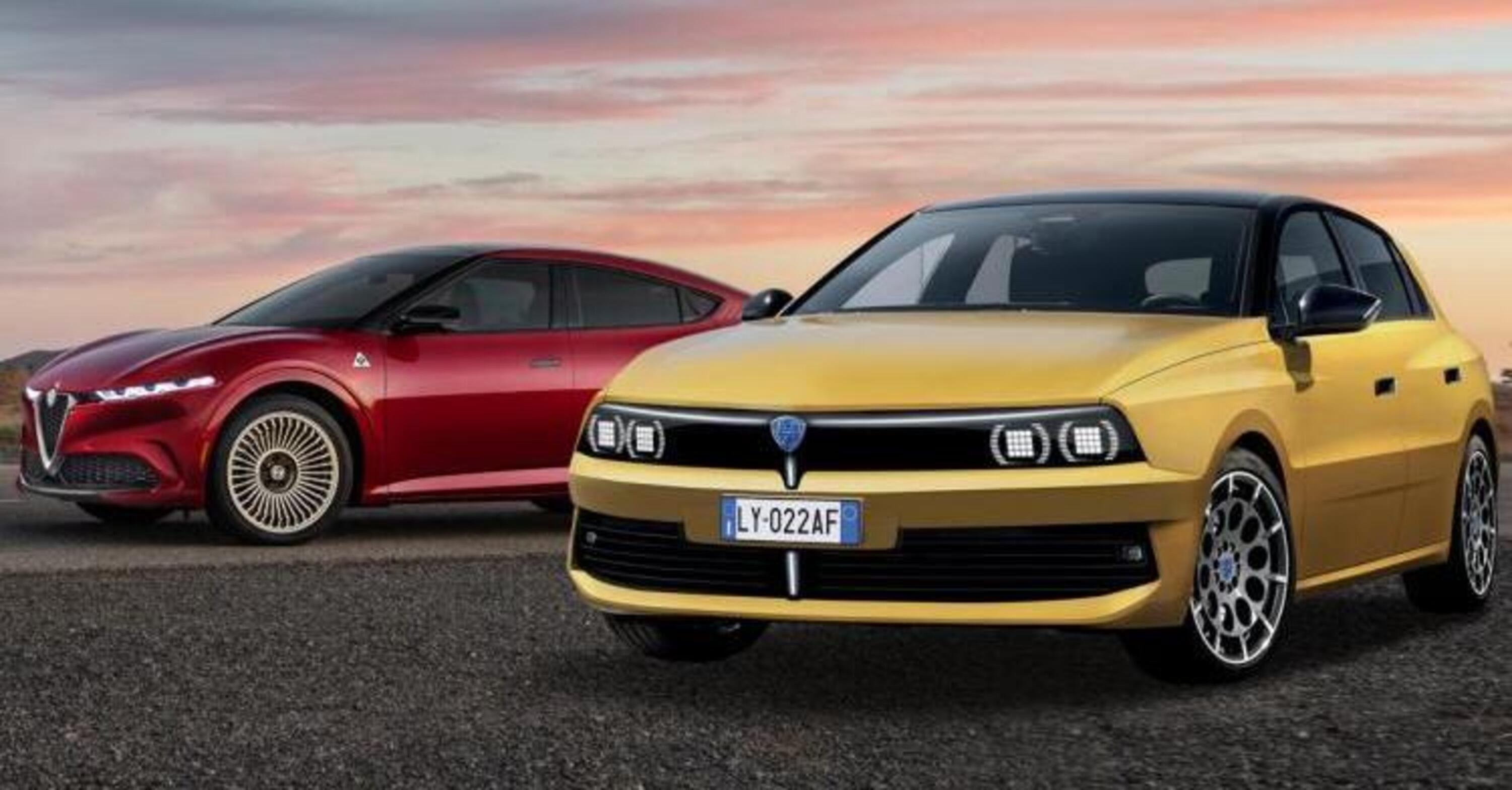 Lancia Delta e Alfa GTV, i rendering di Auto-Moto.com vi piacciono?
