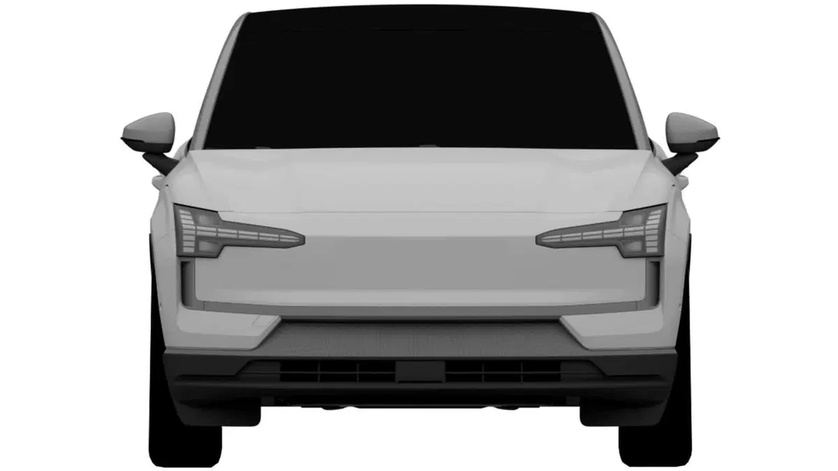 Volvo EX30: i disegni spia del brevetto rivelano già tutto (6)