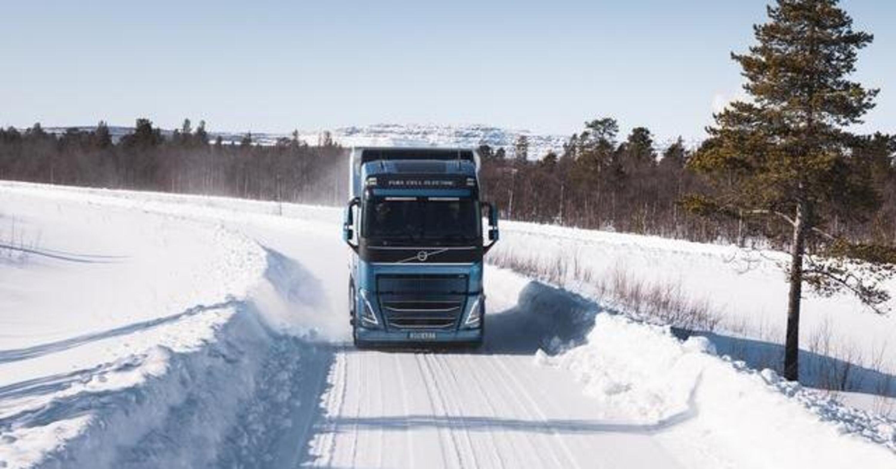 L&#039;idrogeno &egrave; gi&agrave; realt&agrave; per i camion Volvo elettrici: completati i test in Svezia