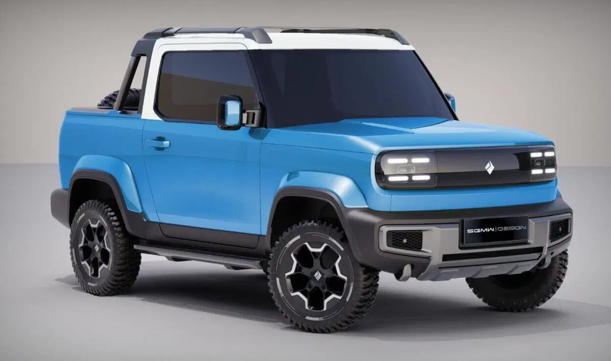 La nuova Baojun Yep cinese, replica elettrica della Suzuki Jimny (ma più piccola) (4)