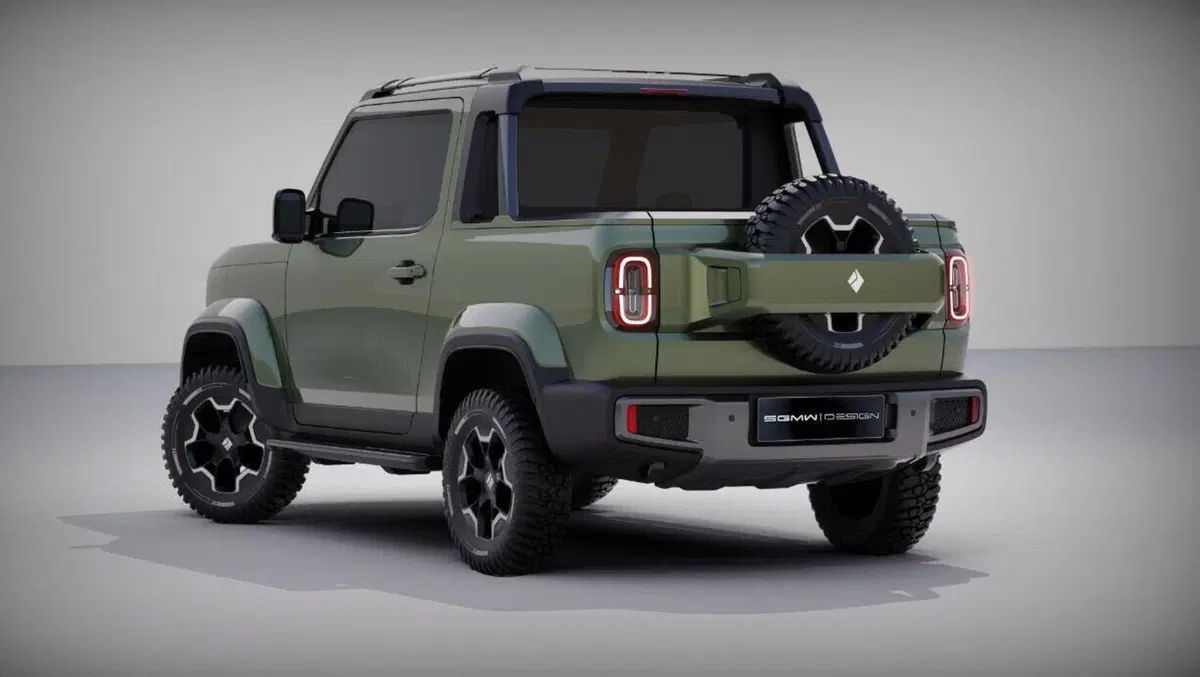 La nuova Baojun Yep cinese, replica elettrica della Suzuki Jimny (ma più piccola) (5)