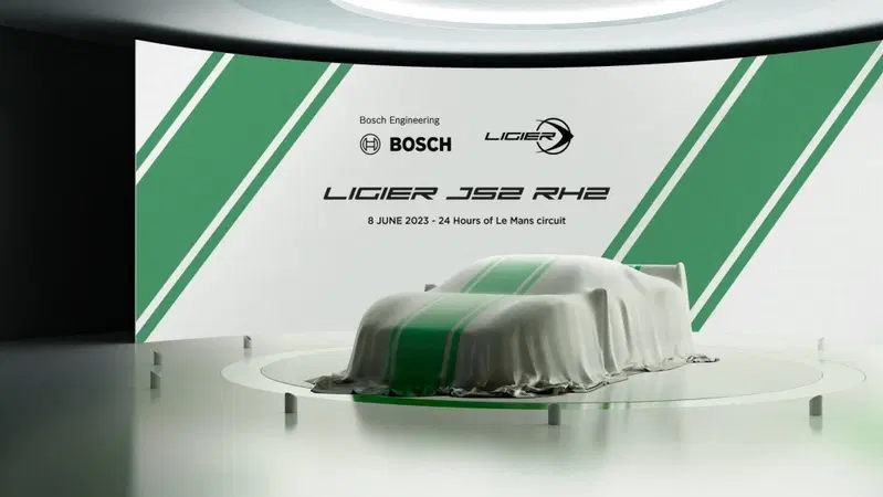 Torna il motore a idrogeno che "brucia" a Le Mans 2023: Bosch collabora con Ligier