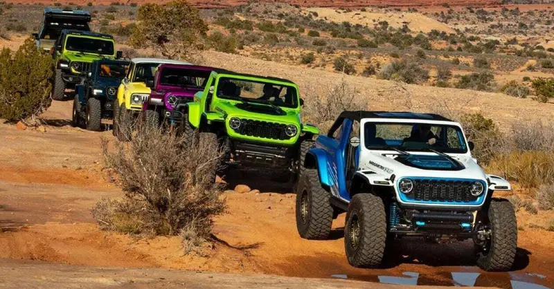 La Jeep Wrangler elettrica del 2027: in una scala da 1 a 10, per l'offroad &egrave; a 12