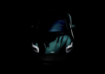 Aston Martin DB: 3 foto anticipano di una settimana la nuova coupé