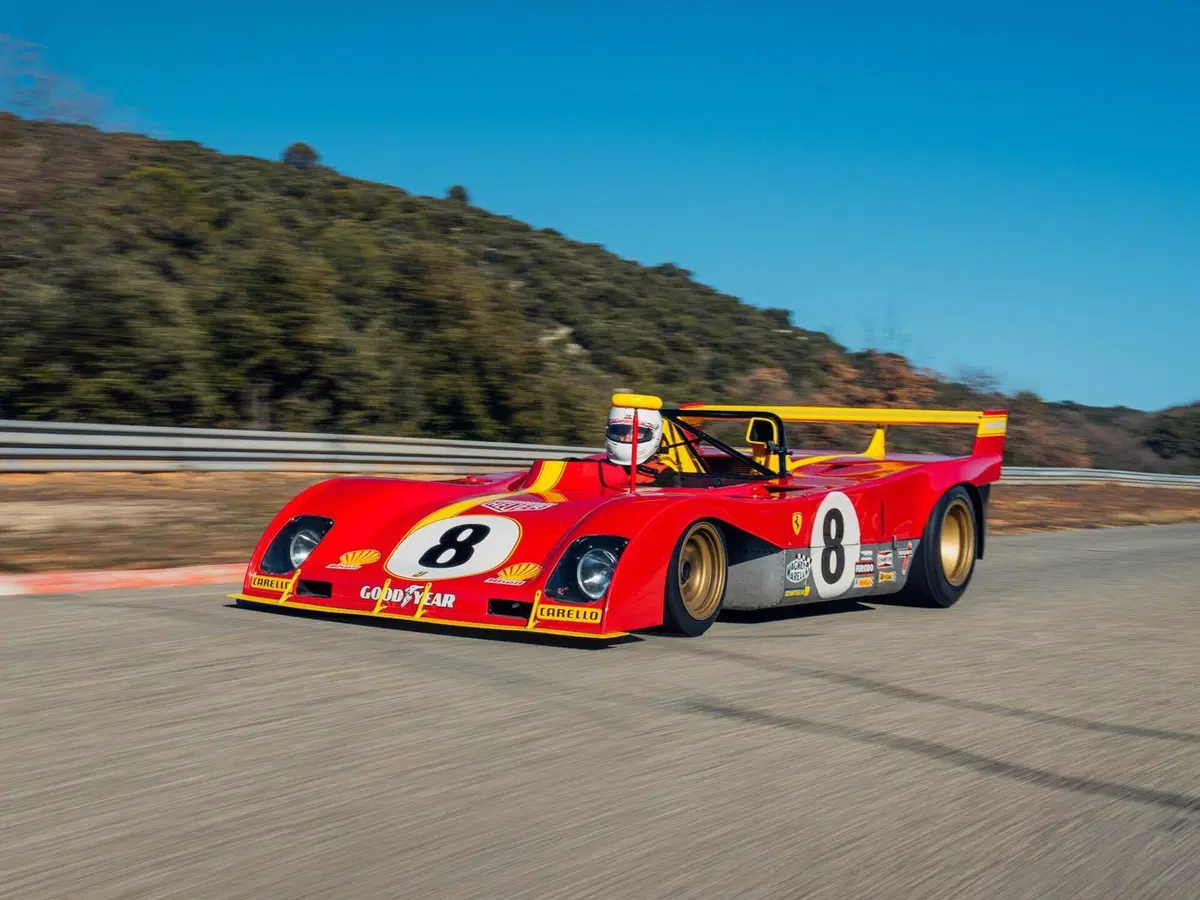 Una Ferrari 312 PB all'Asta di Villa Erba (Como) il 20 maggio