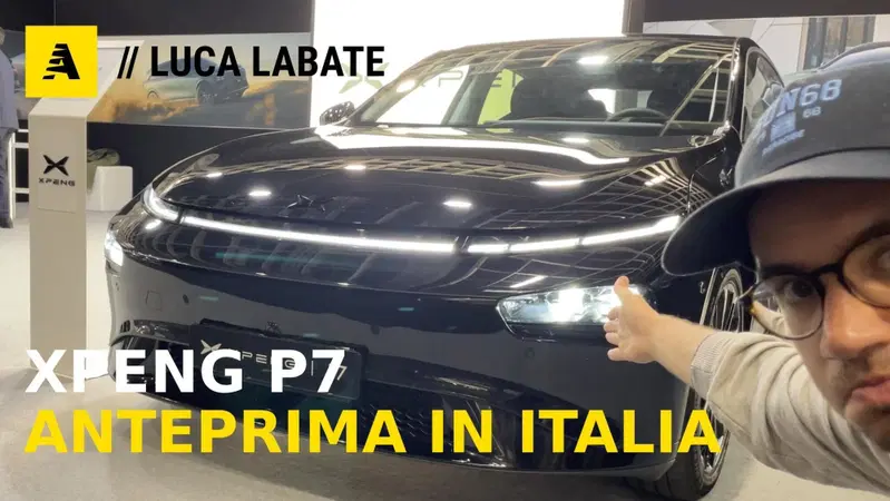 Xpeng P7 Performance: anti Tesla all'Automotive Dealer Day di Verona