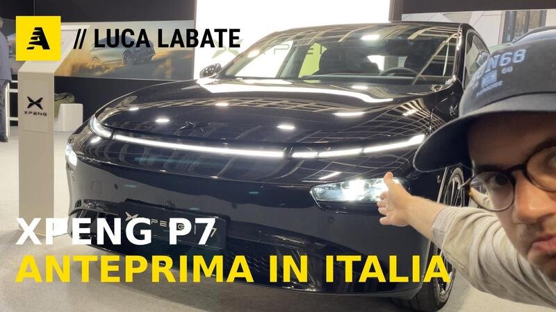 Xpeng P7 Performance: anti Tesla all&#039;Automotive Dealer Day di Verona