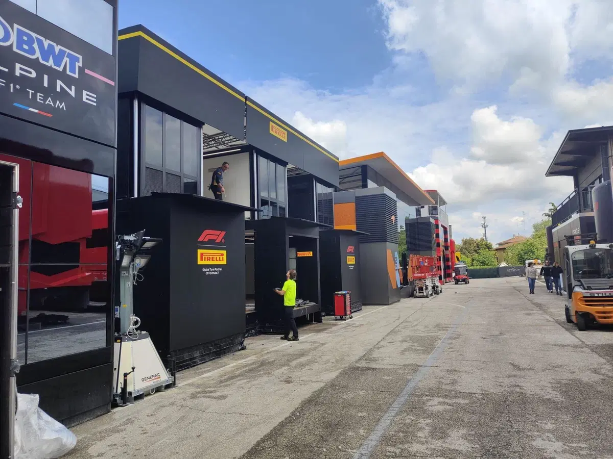Formula 1: GP Imola annullato, la situazione in autodromo [VIDEO] (4)