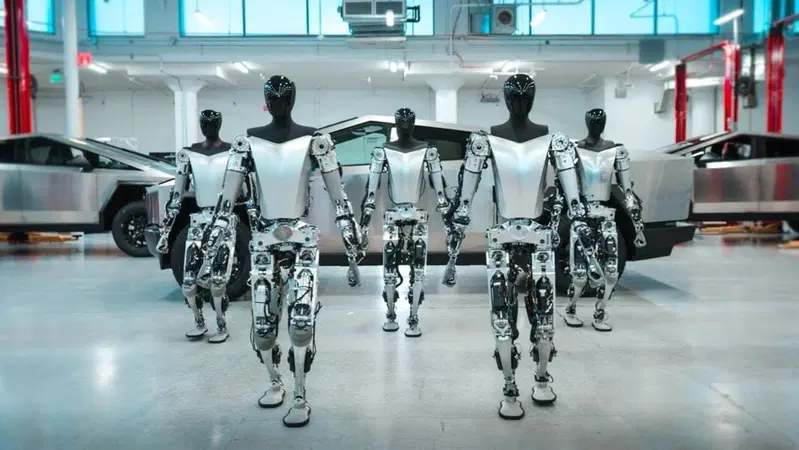 I robot umanoidi Tesla fanno progressi [VIDEO un po' inquietante]