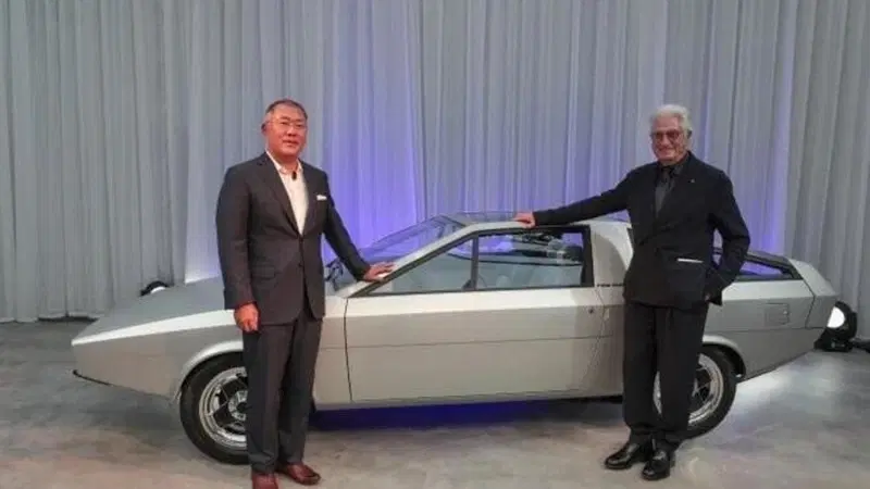 Hyundai fa rinascere la Pony Coup&eacute; di Giugiaro