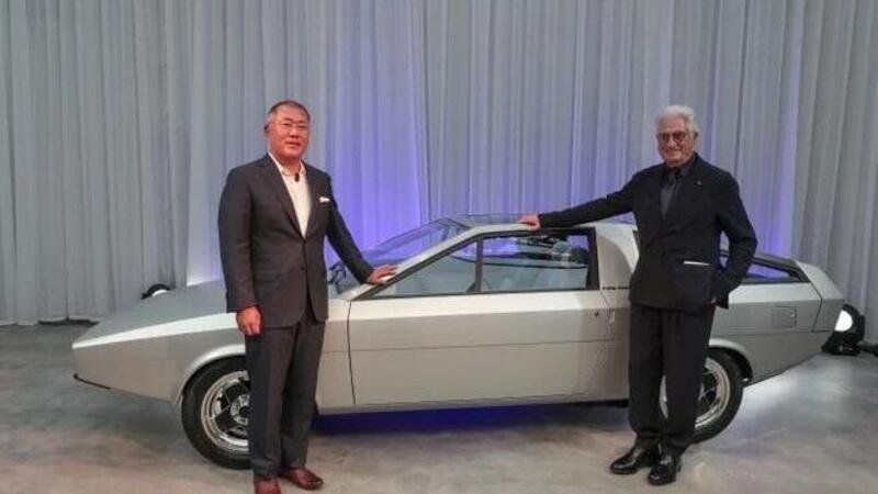 Hyundai fa rinascere la Pony Coup&eacute; di Giugiaro