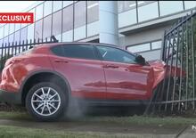 Alfa Romeo Stelvio rubata, scappa dalla Polizia e... crash [VIDEO]