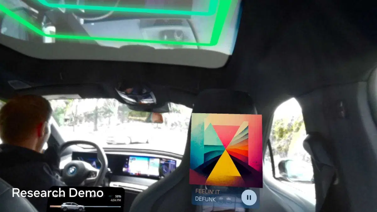 BMW e Facebook porteranno la realtà estesa nell'auto (2)