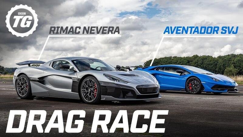 Rimac Nevera VS Lamborghini Aventador SVJ | Chi vincer&agrave;? [VIDEO]