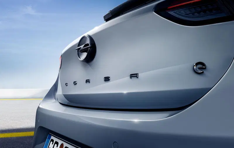 Il posteriore della nuova Opel Corsa 2023