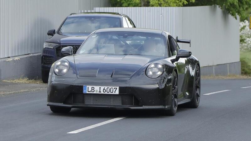 Porsche 911 GT3 Facelift, ecco le nuove foto spia