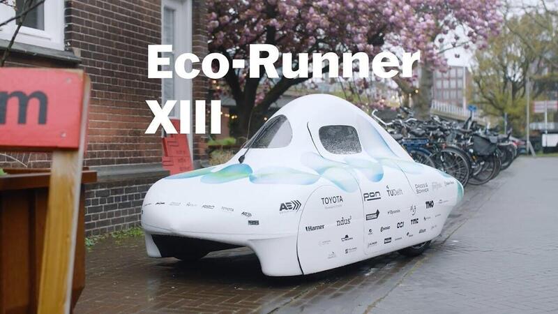 Il prototipo olandese a idrogeno fa pi&ugrave; di 2.000 km con 14 euro [VIDEO]