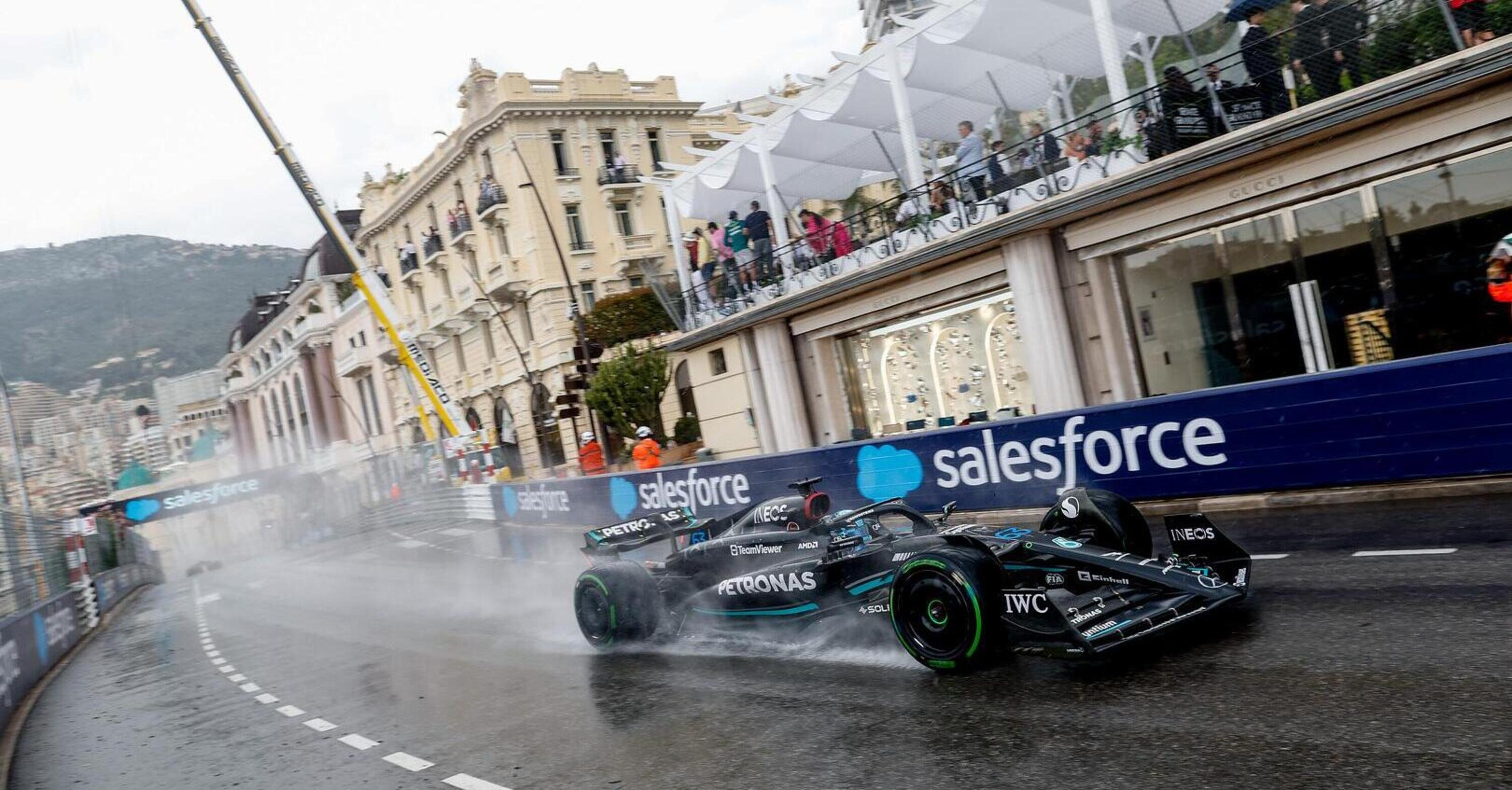 F1, GP Monaco 2023, Mercedes manca il podio, Russell: &ldquo;Mi prenderei a calci&rdquo;