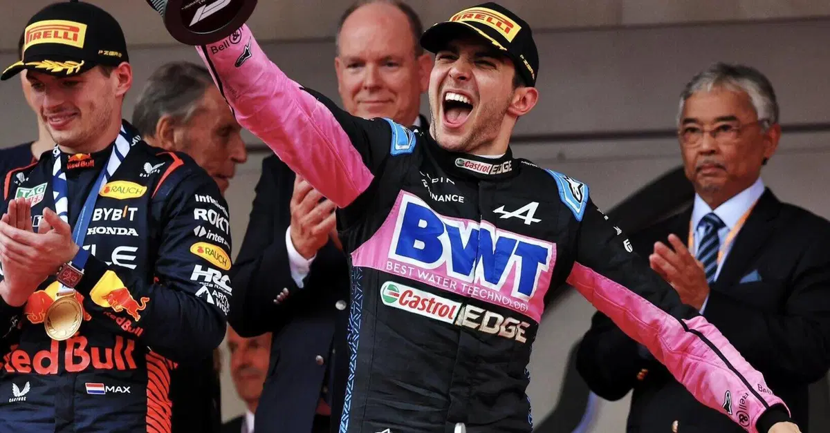 F1, GP Monaco 2023. Ocon festeggia il podio: "Sono sulle nuvole!"
