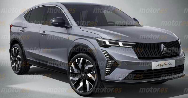 Renault Rafale, il Suv Coup&eacute; che affronter&agrave; la DS7 [Render]