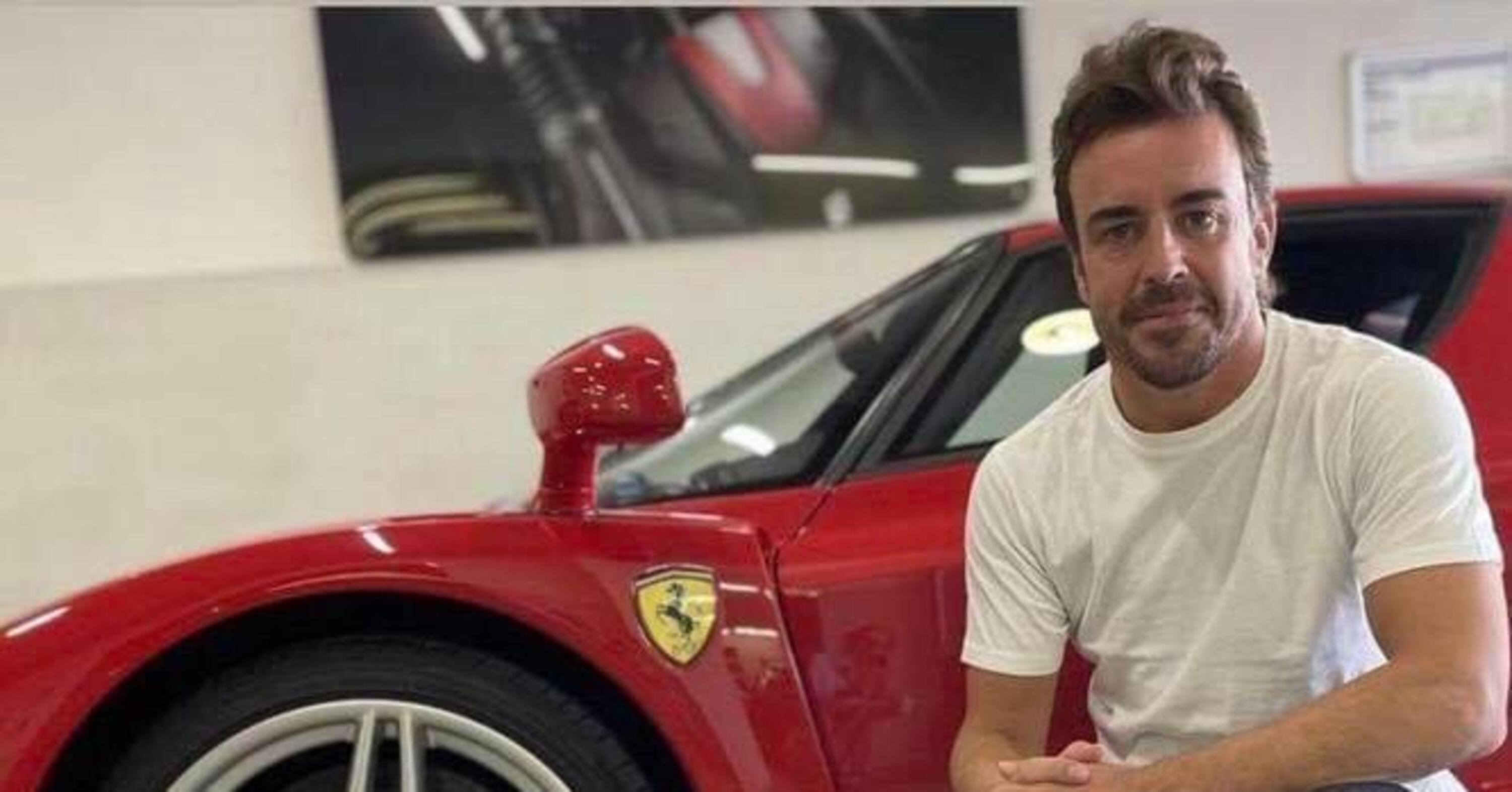 F1. Fernando Alonso: all&rsquo;asta a Monaco la sua Ferrari Enzo #1