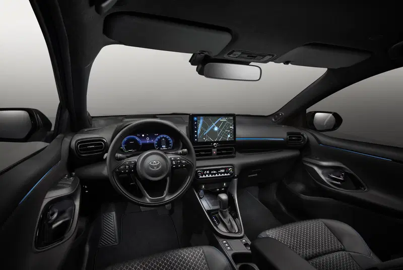 Interni Toyota Yaris 2024