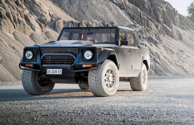 La Lamborghini LM 002: Tina Turner la volle modificata Mercedes