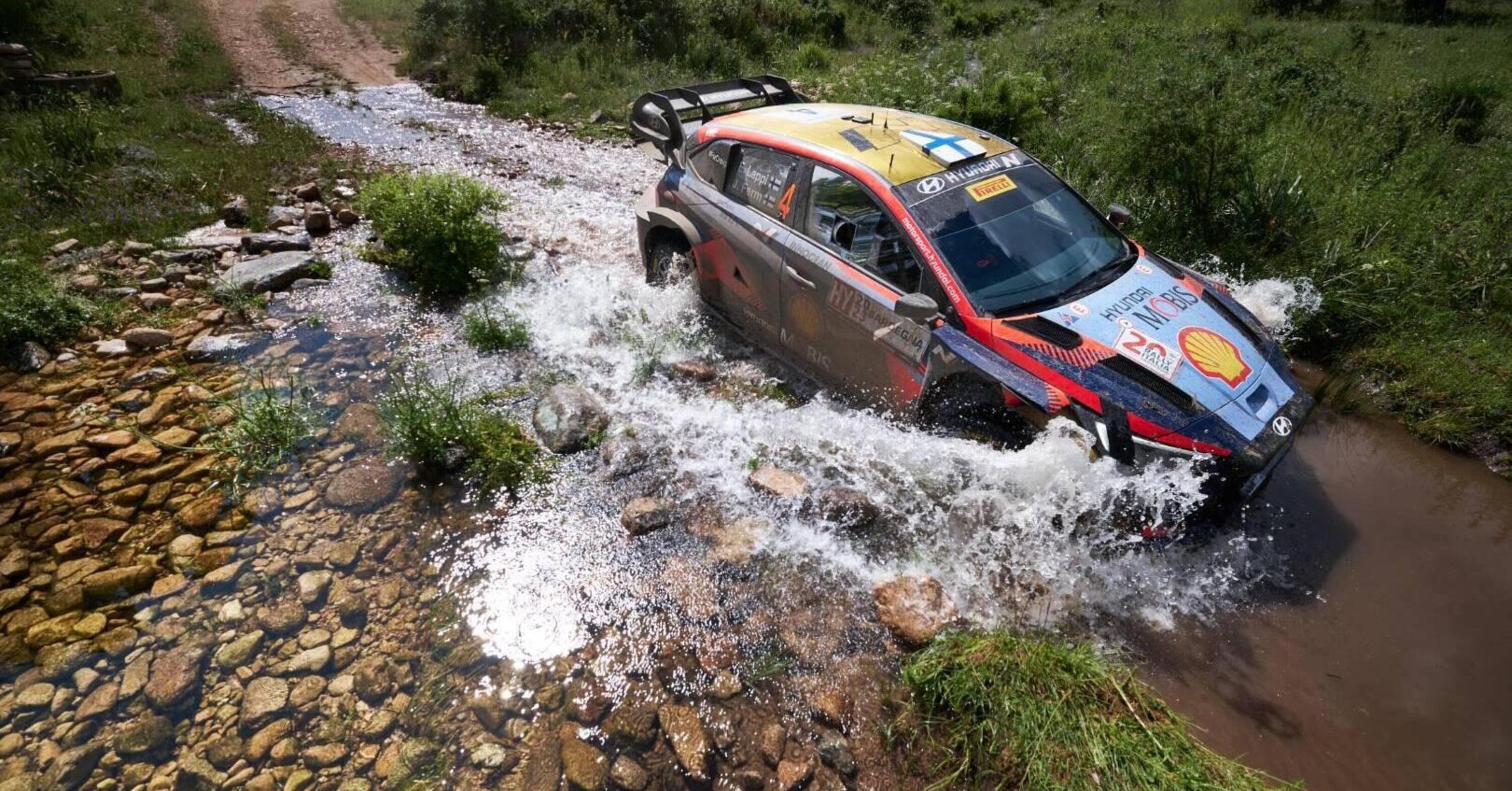 WRC 2023 Italia Sardegna. D1. Lappi-Ogier, 1/10 di Secondo di Spettacolo