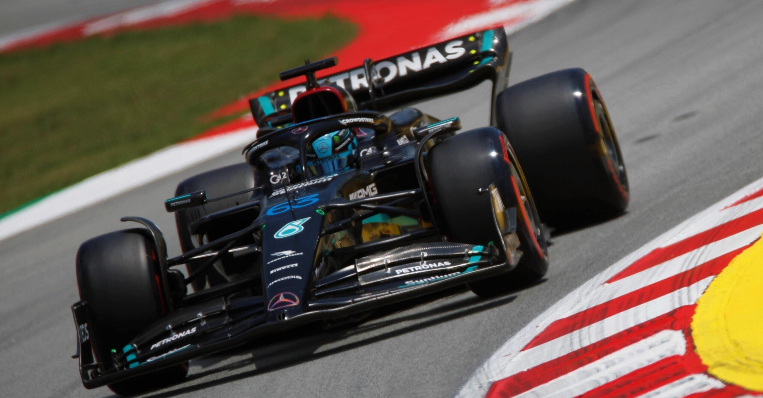 F1 GP Spagna 2023 Mercedes punta a imparare il pi&ugrave; possibile