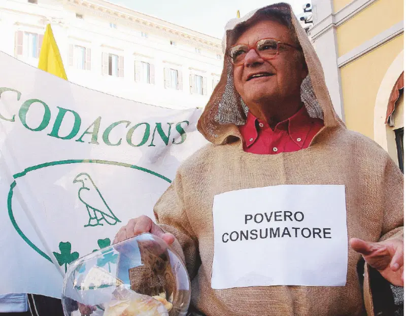 l'avvocato Carlo Rienzi, Presidente del Codacons