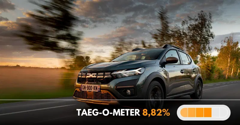Dacia Sandero Stepway GPL 3 anni a 149 euro, 4.100 euro di anticipo e maxirata