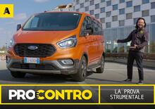 Ford Tourneo Custom: Pro e Contro. Ecco la nostra prova strumentale e tutti i numeri della pagella 