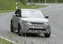 Range Rover Evoque 2023, ecco le foto spia del nuovo Facelift 
