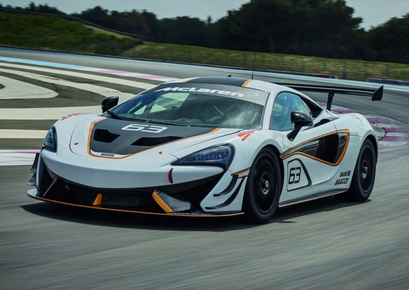 McLaren 570S Sprint, solo per la pista