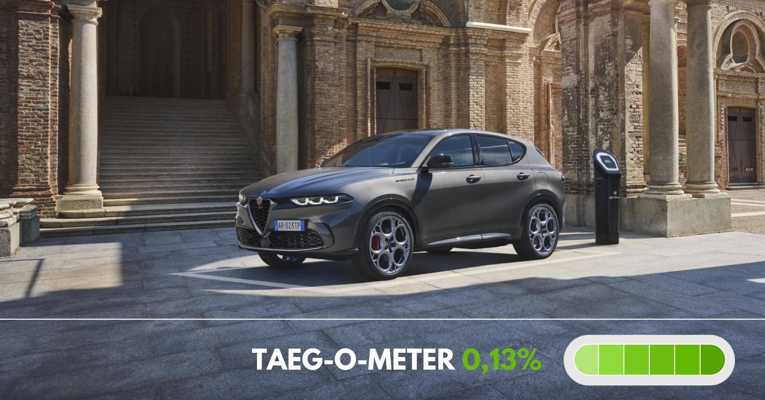 Alfa Romeo Tonale tasso zero e niente rate per due anni