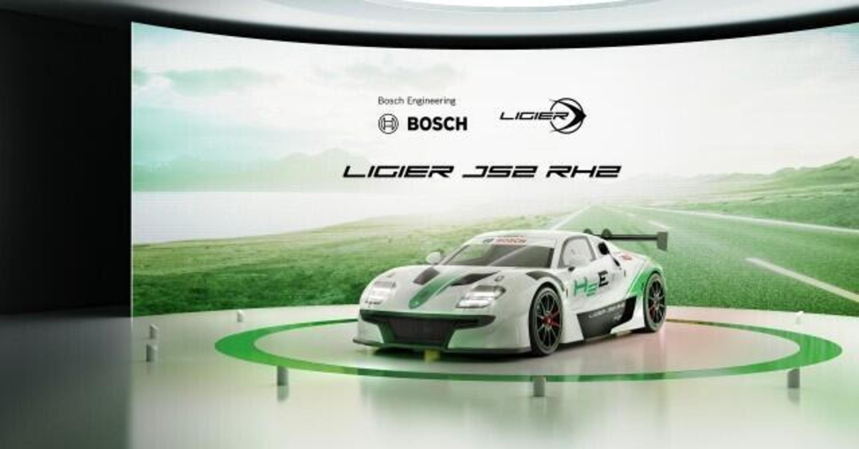 Bosch a idrogeno corre a Le Mans, il partner &egrave; Ligier