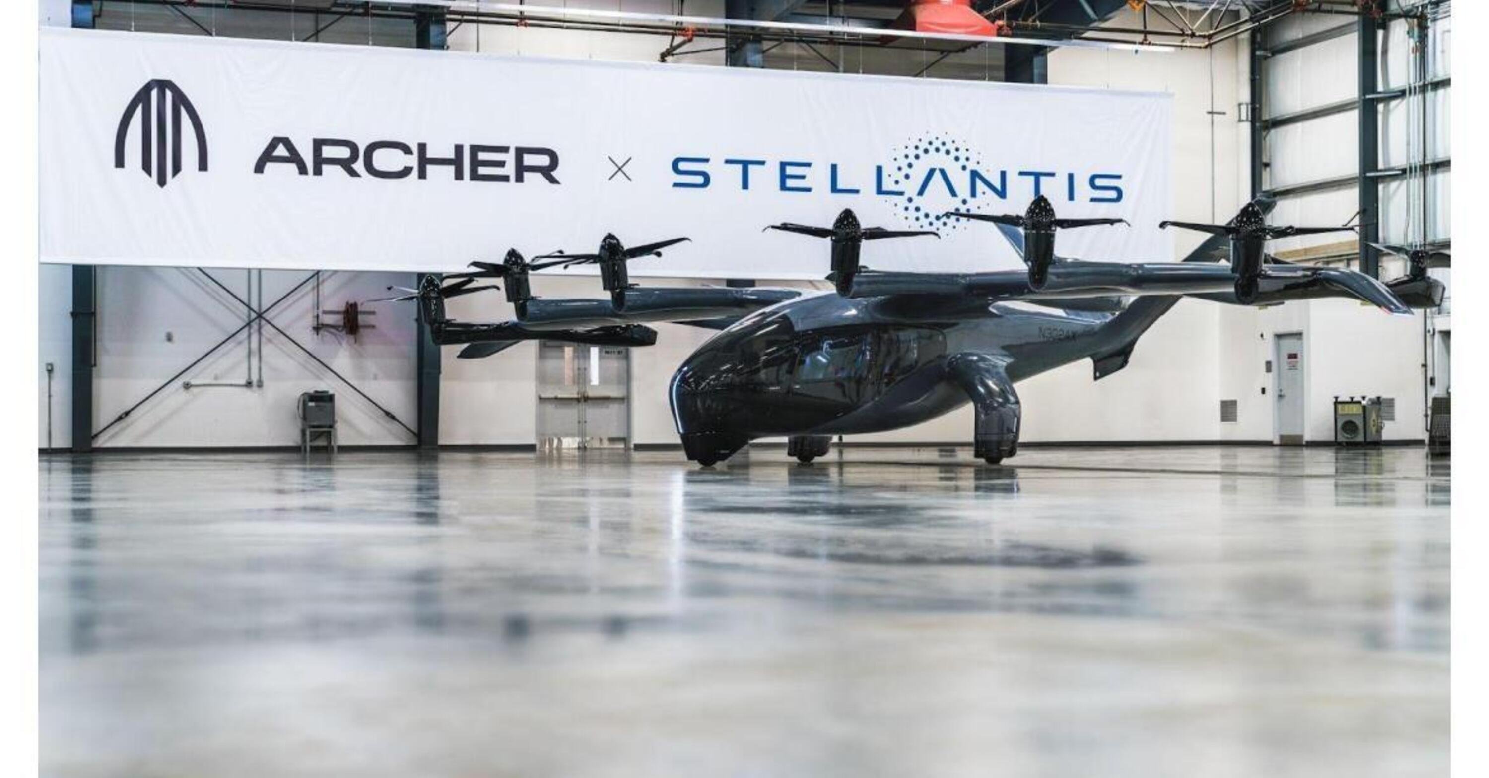 Auto volante di Stellantis e Archer: il debutto fra pochi giorni a Parigi