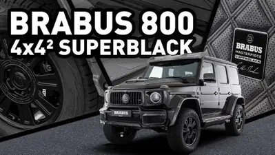 Brabus 800 Superblack: la Classe G non ha limiti [VIDEO]