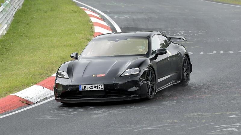 Porsche Taycan GT: l&rsquo;elettrica avr&agrave; 1.000 Cv [Foto Spia]